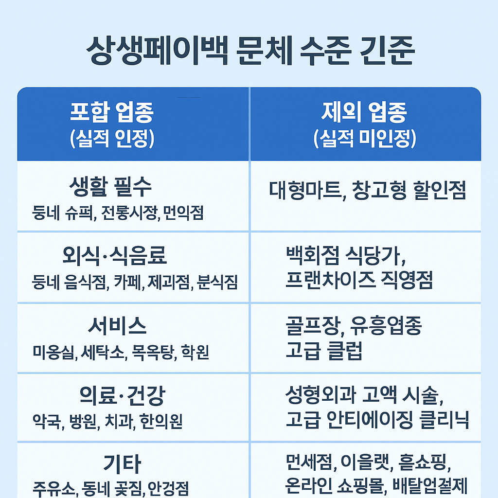 대표 업종