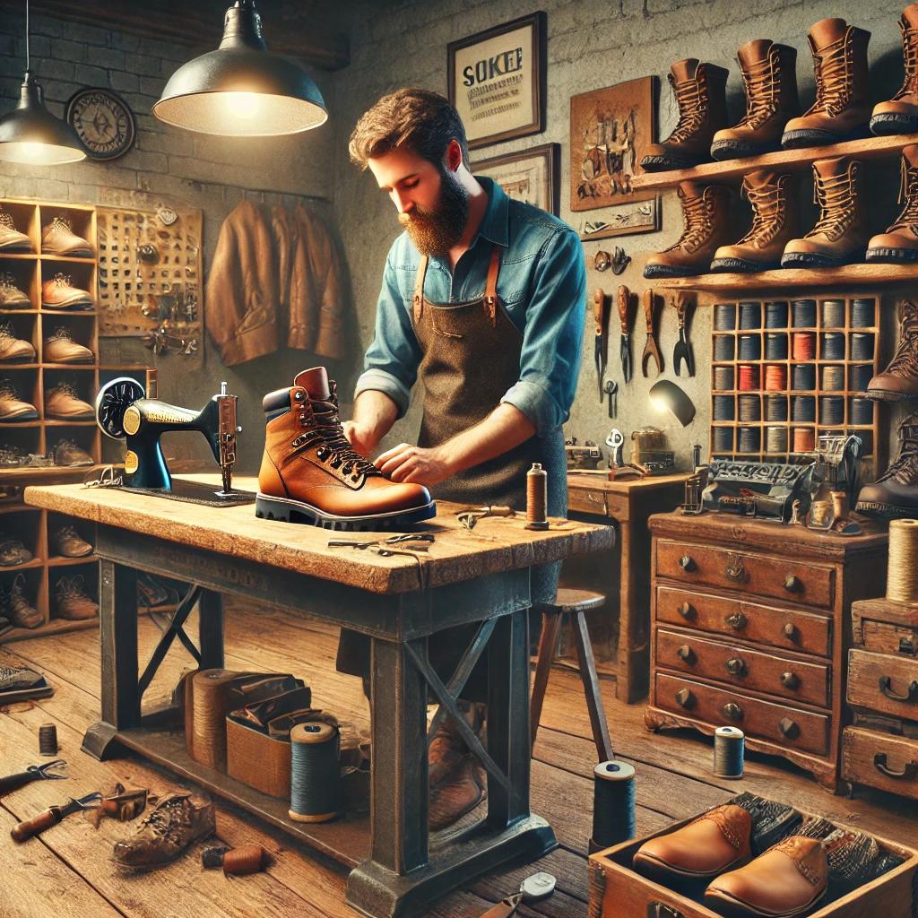 등산화 수선 전문점