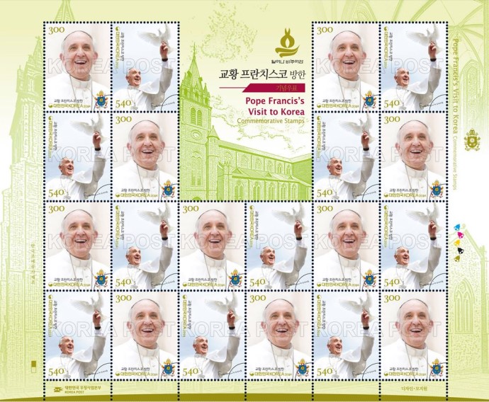 교황 방한 기념 주화 은화 가격