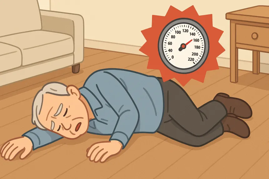 고혈압 환자 쓰러졌을 때