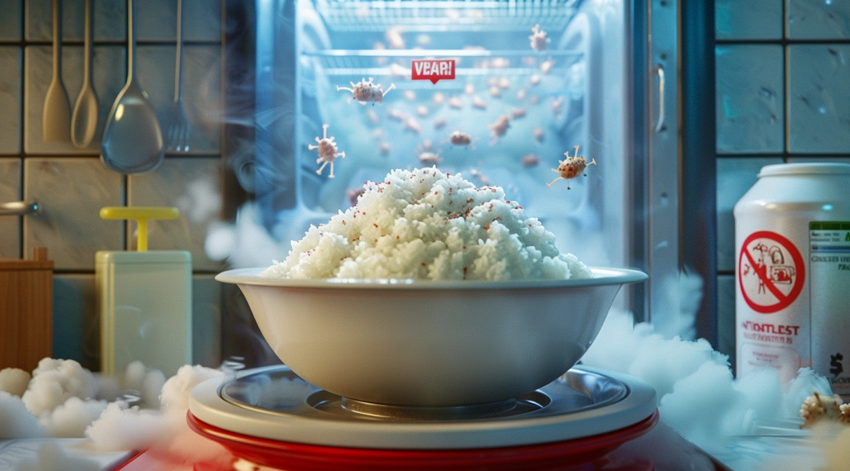 갓 지은 밥, 냉동실에 바로 넣으면 안 되는 이유와 안전한 보관 습관