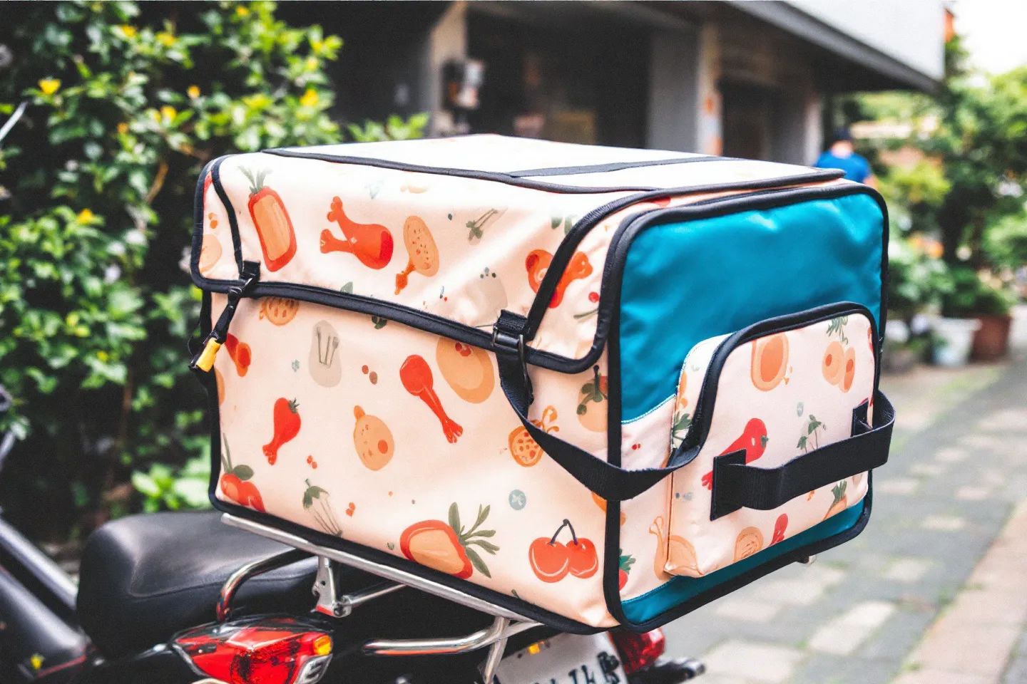 효율적인 배달을 위한 오토바이 장착 아이템