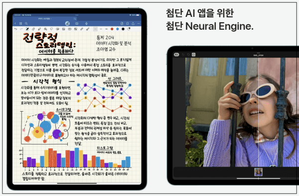 아이패드에어 6세대 강력한 핵심성능 M2칩