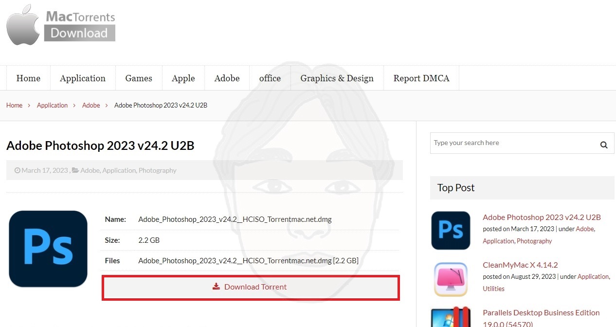 맥북 포토샵 설치
