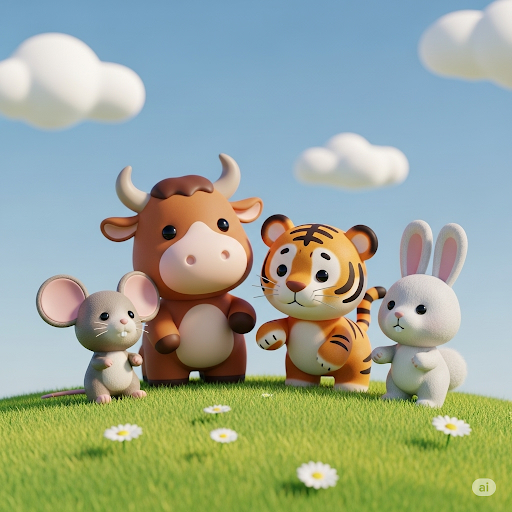 자축인묘진사오미신유술해 관련 이미지