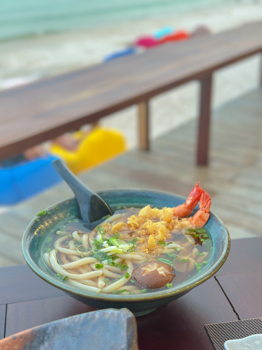 켐비치 젠 다이닝 일식 레스토랑 메뉴 중 우동