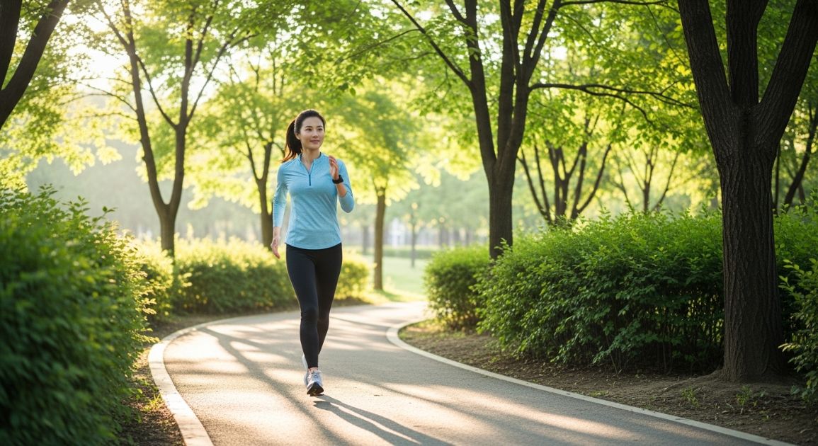 걷기 운동 효과와 하루 30분 걷기 운동을 설명하는 이미지