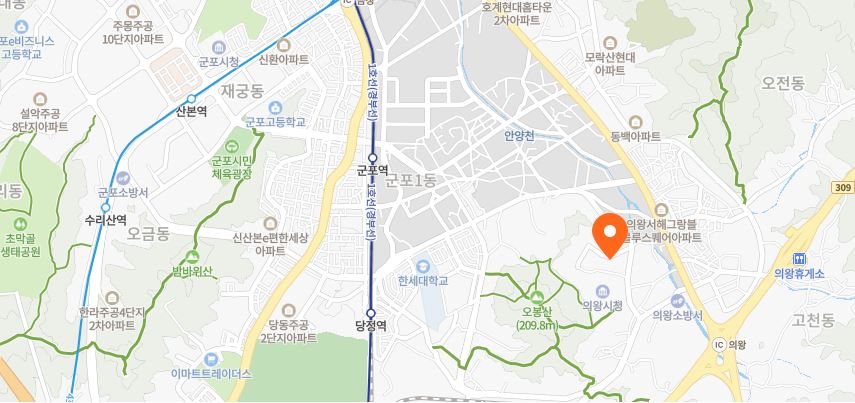 고천 이편한세상 파크루체 위치