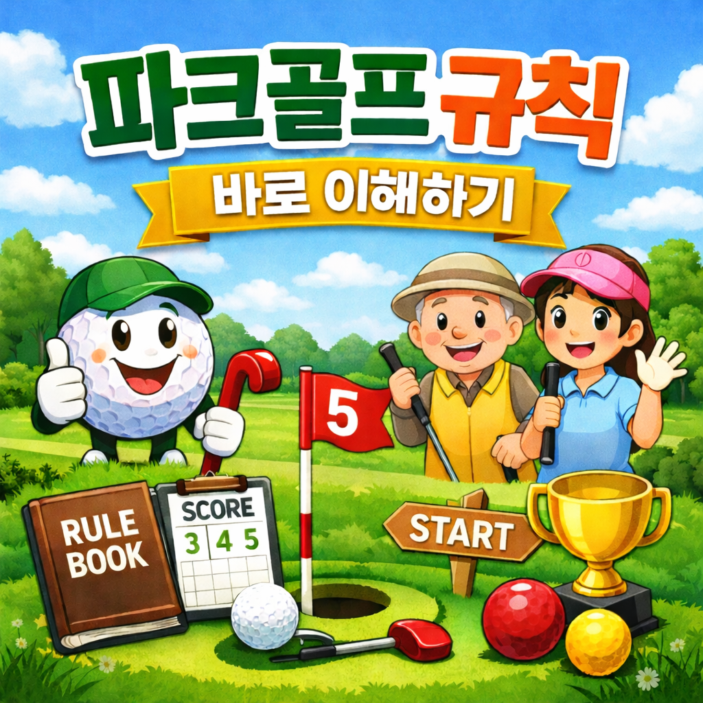 파크골프 규칙 쉽게 이해하기｜초보 시니어가 가장 많이 하는 실수 7가지