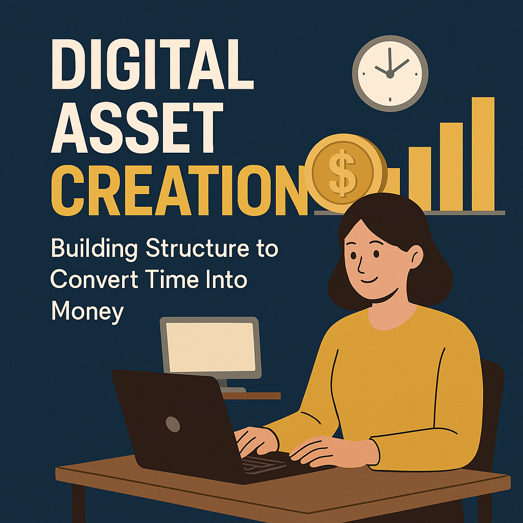 디지털 자산화 &ndash; 시간을 돈으로 전환하는 구조 만들기