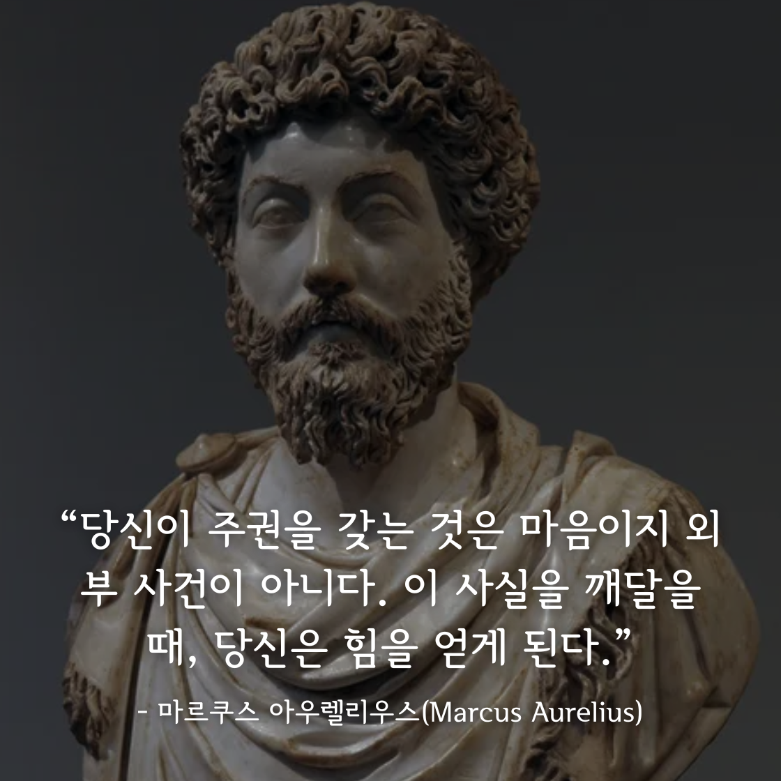 마르쿠스 아우렐리우스(Marcus Aurelius)