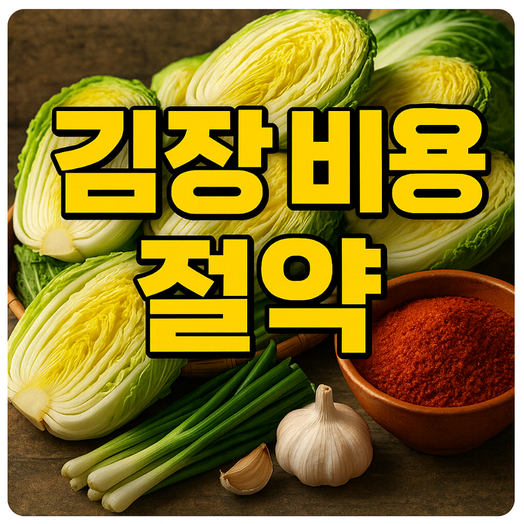 김장비용 절약