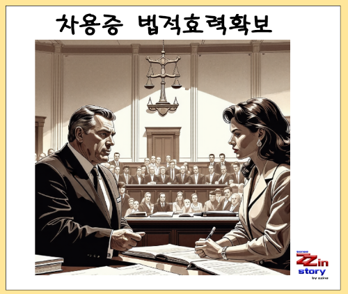 차용증 법적효력 확보