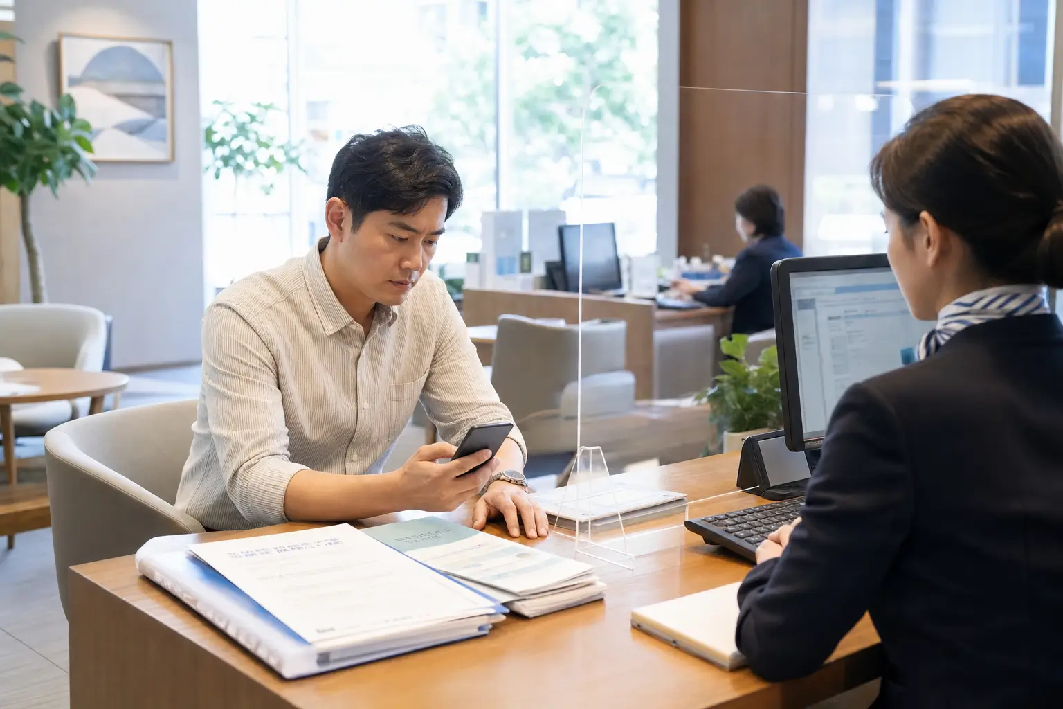 보험 약관 대출 심사 통과 가이드라인과 모바일 해약 환급금 연동 심사 비결을 생명보험협회 전산망으로 확인하는 모습