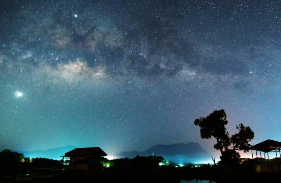 코타키나발루 밤하늘