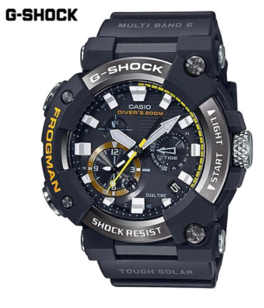 지샥 아날로그 프로그맨 GWF-A1000-1A 남자 시계 다이버 블루투스 터프솔라 방수