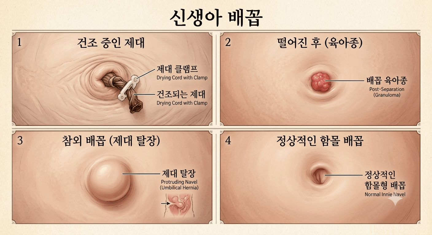 신생아 배꼽