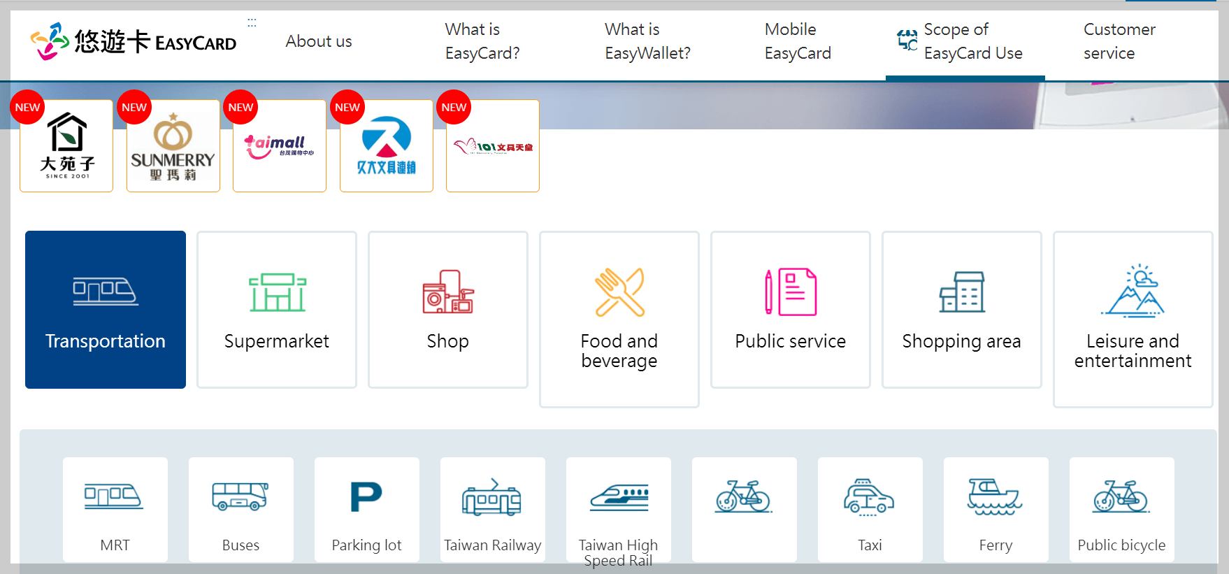 대만 여행지원금 사용처