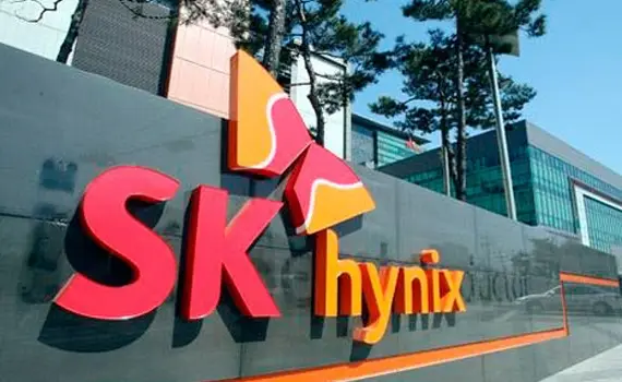 SK 하이닉스 반도체 사진입니다.