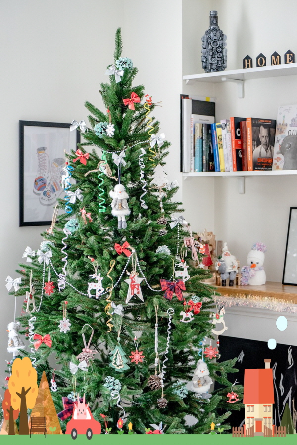 집에 크기에 맞는 크리스마스 트리 선택하는 방법!