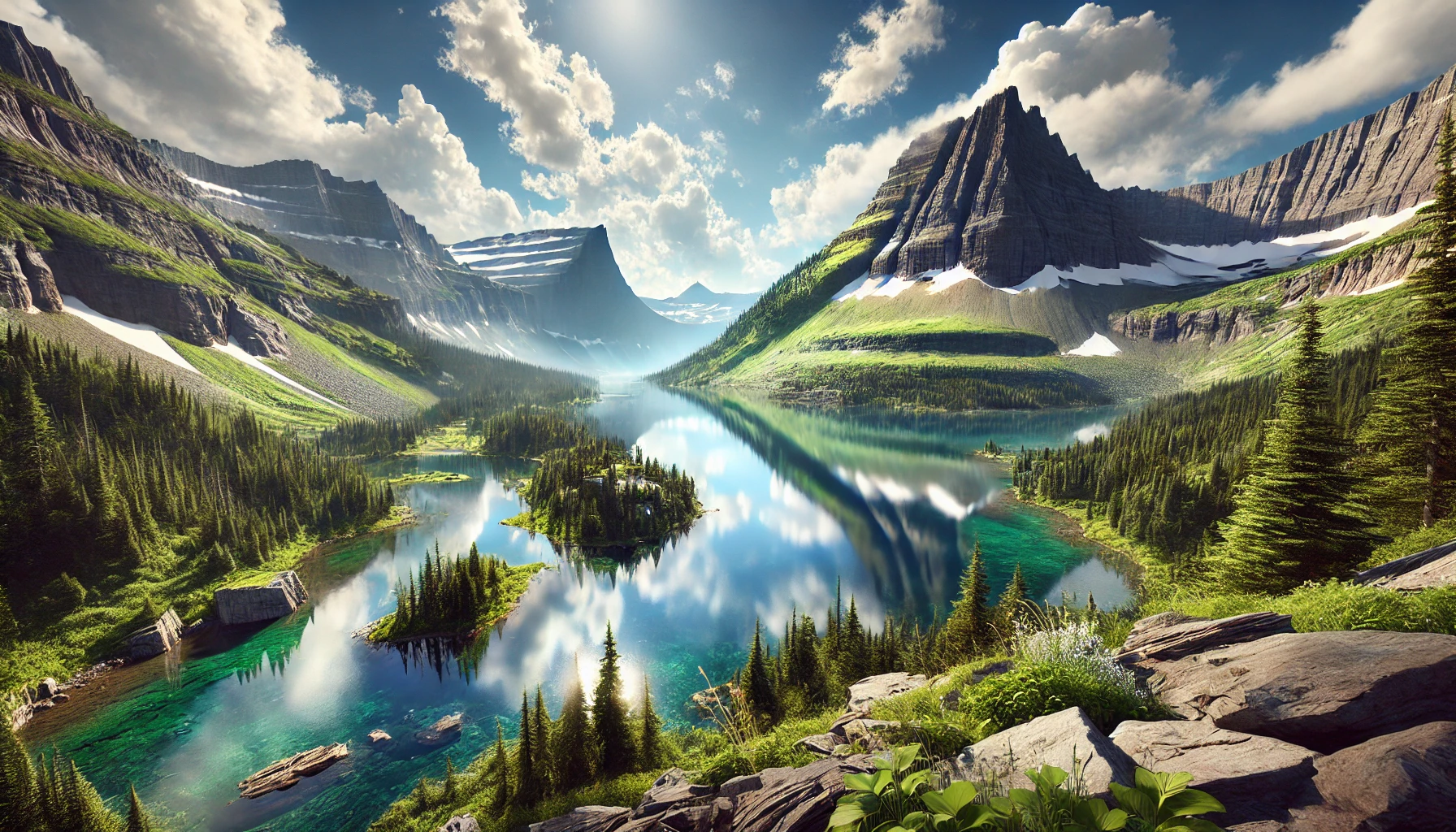 몬타나 주의 빙하 국립공원