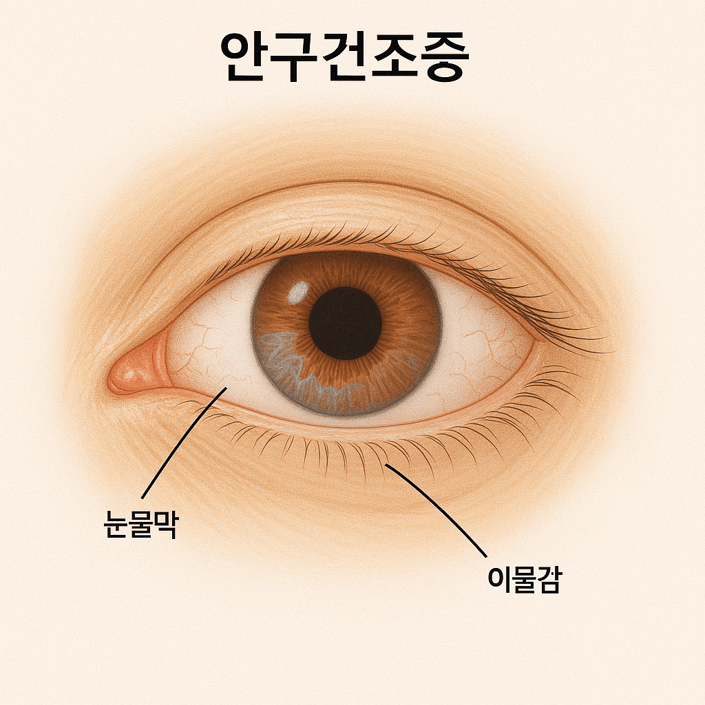 건성안증후군과 안구건조증 증상과 차이점 정리