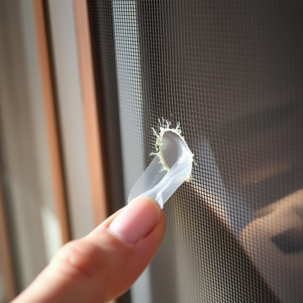 베란다 방충망 보수