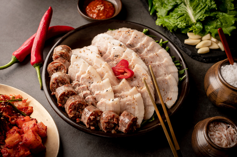 부산돼지국밥 수육