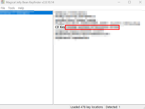 윈도우 제품키 확인