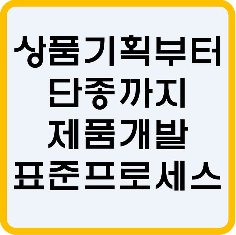 제품개발 표준프로세스 섬네일