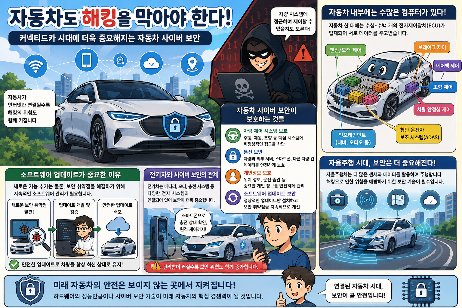 자동차도 해킹을 막아야 한다