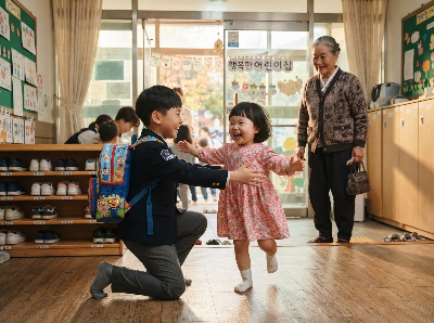 분리되어 살던 남매를 함께 살게 한 이야기