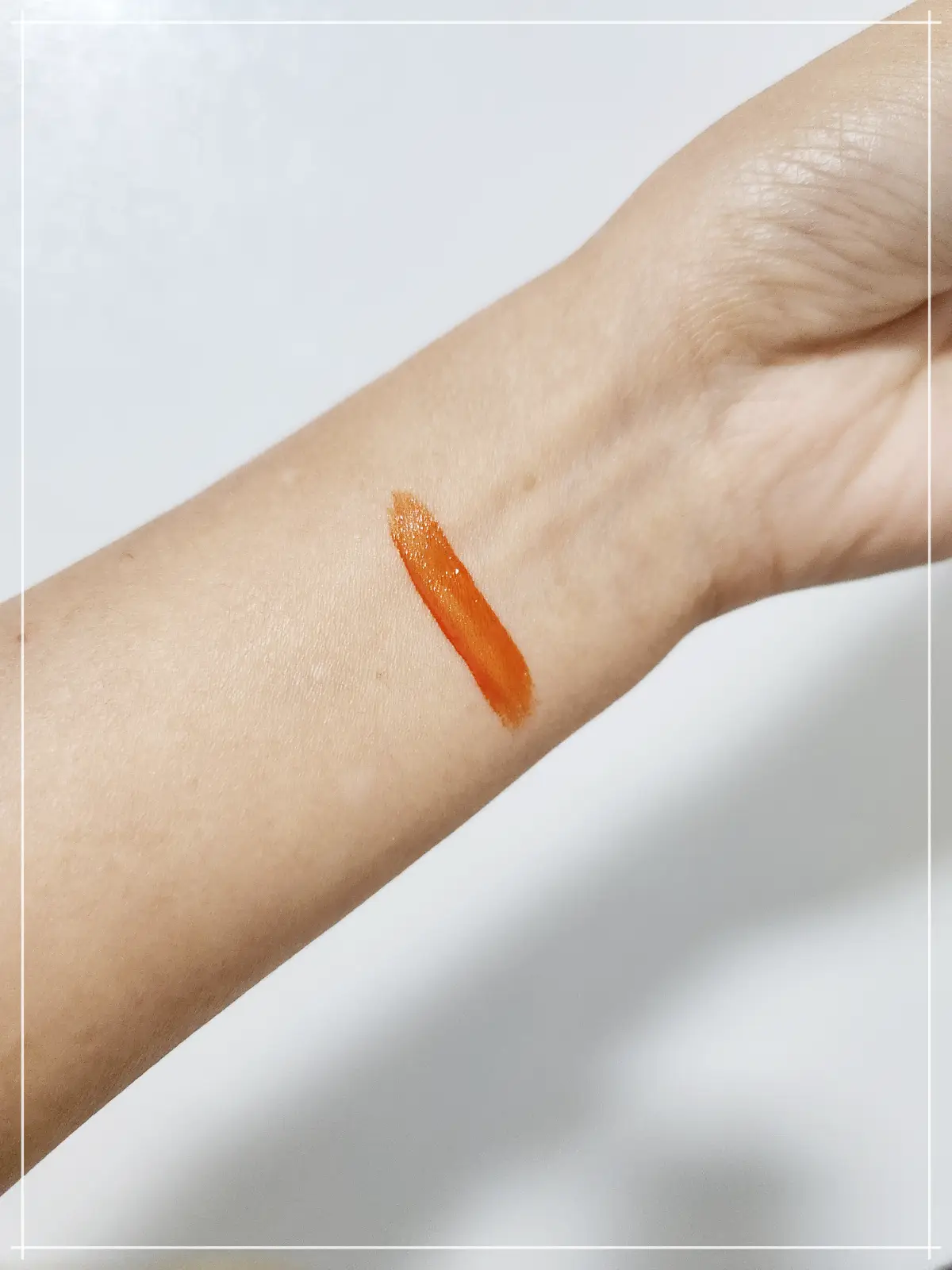 토니모리-오렌지쇼킹-바른직후