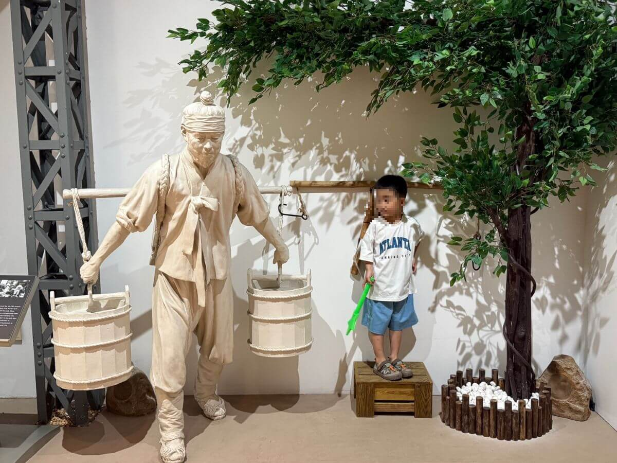 5살 아이와 서울 2박3일 여행 중 체험 모습