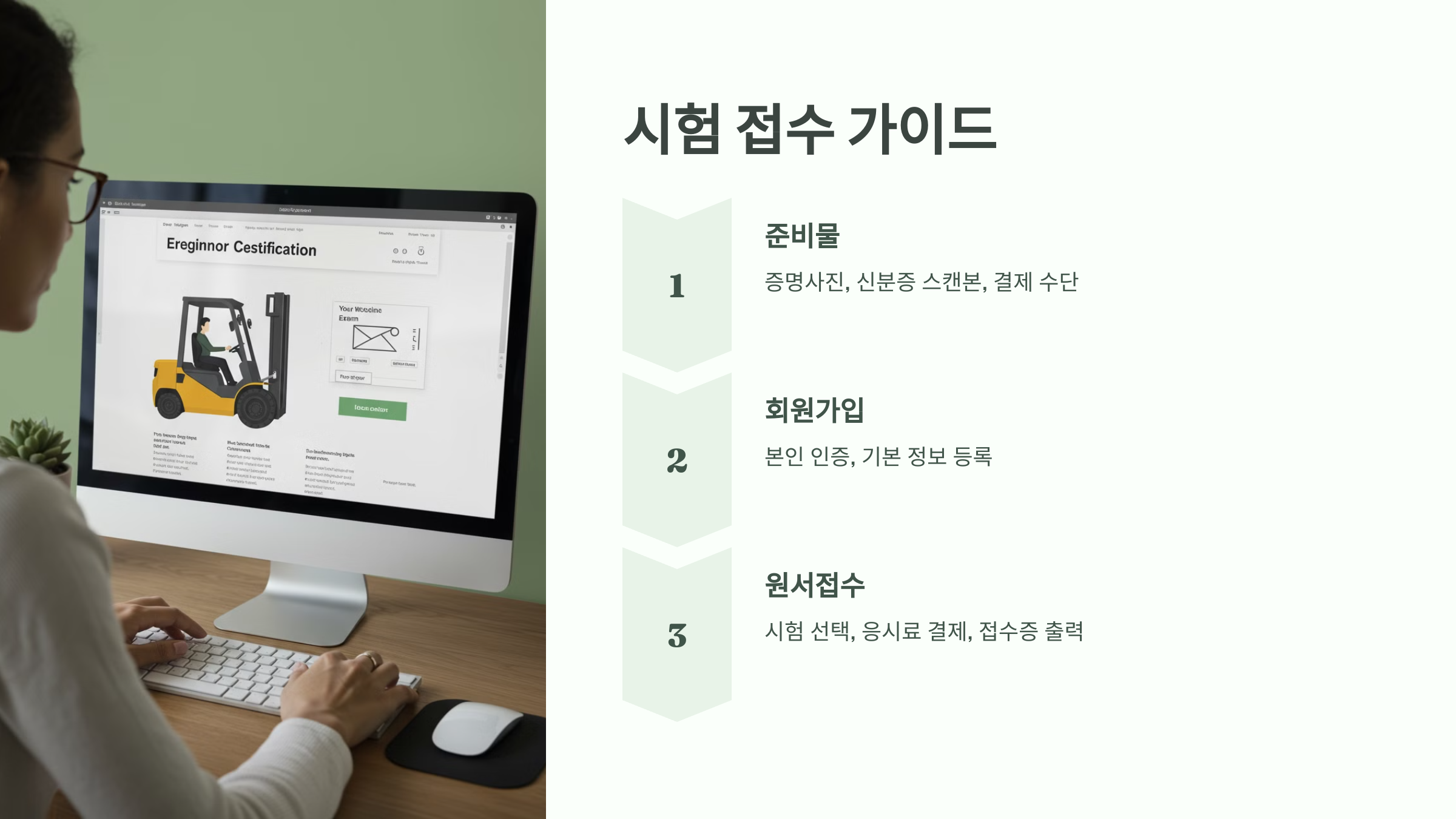 지게차 운전기능사 필기, 실기 시험일정, 접수방법, 응시료, 자격증 발급, 자격증 활용 분야