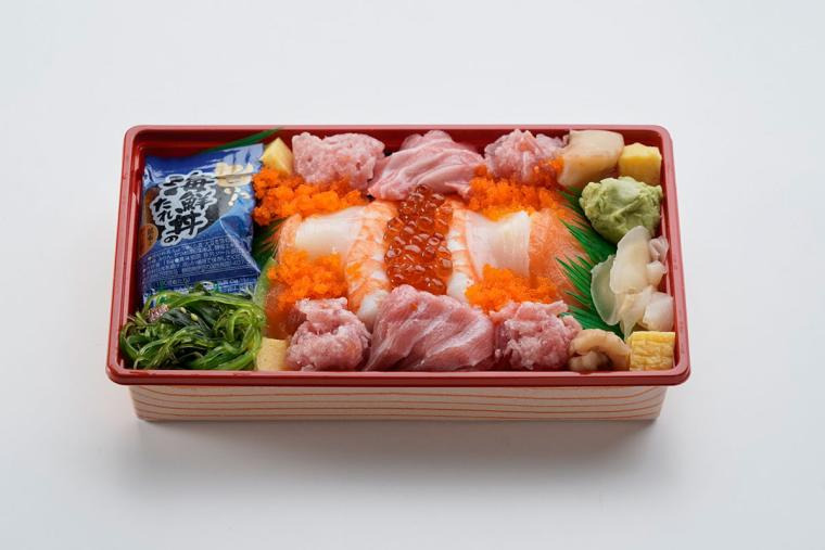 붕장어 초밥 히라지마 '구르다쿠산 해산물 치라시'