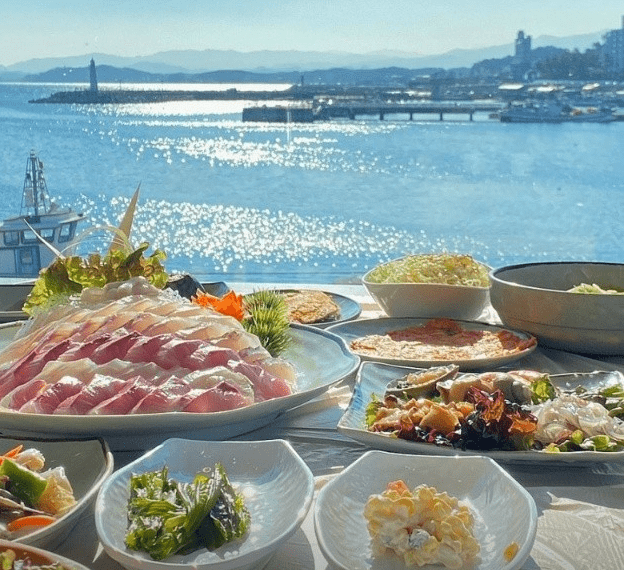 속초 대포항 맛집 "머구리횟집" 음식 사진