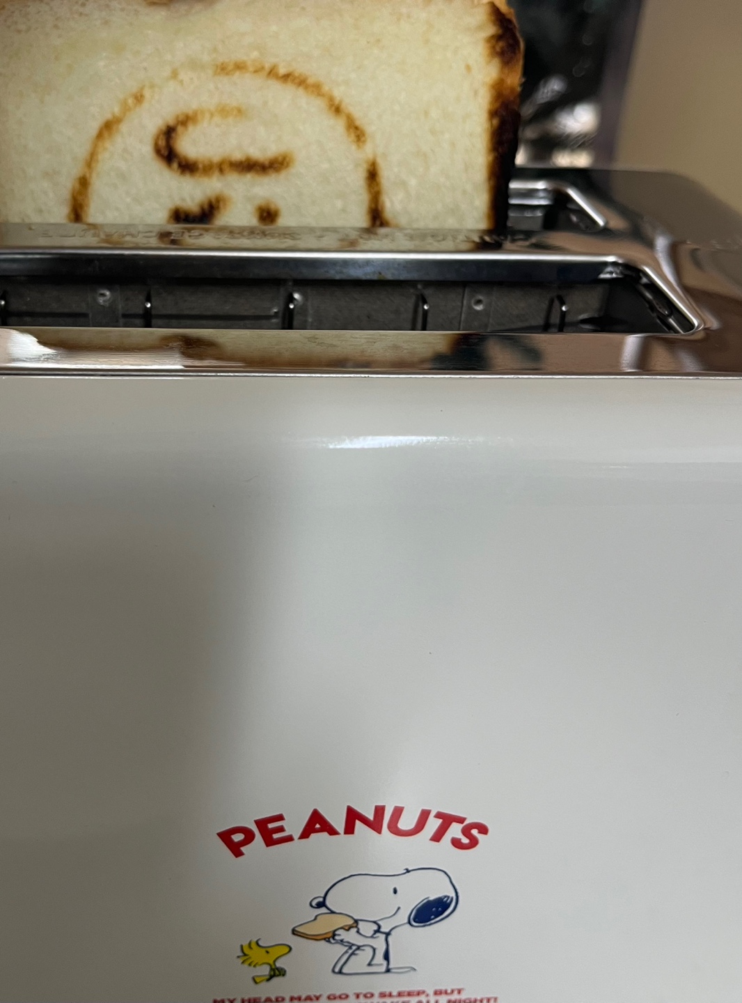 스누피 레트로 토스터기