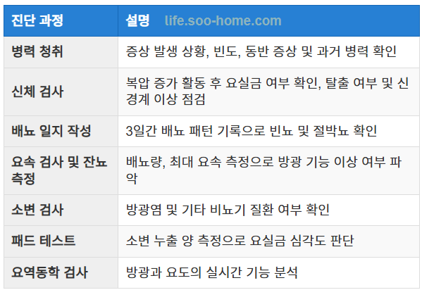 진단 과정 및 방법