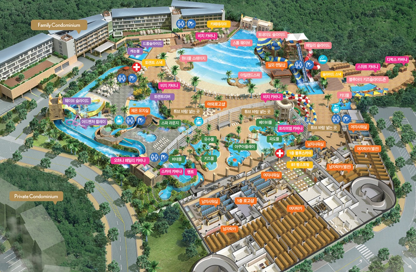 블루원-워터파크-맵