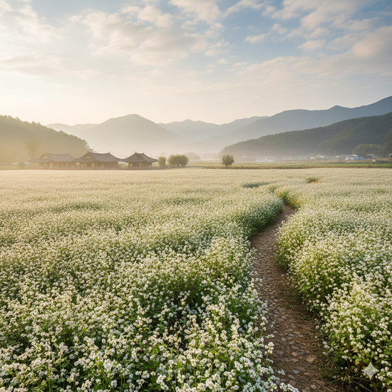 메밀꽃 이미지