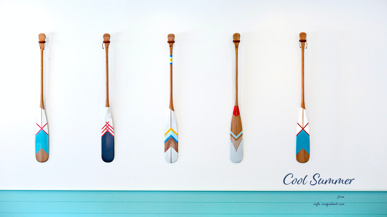 06 카누 패들 C - Cool Summer 여름배경화면