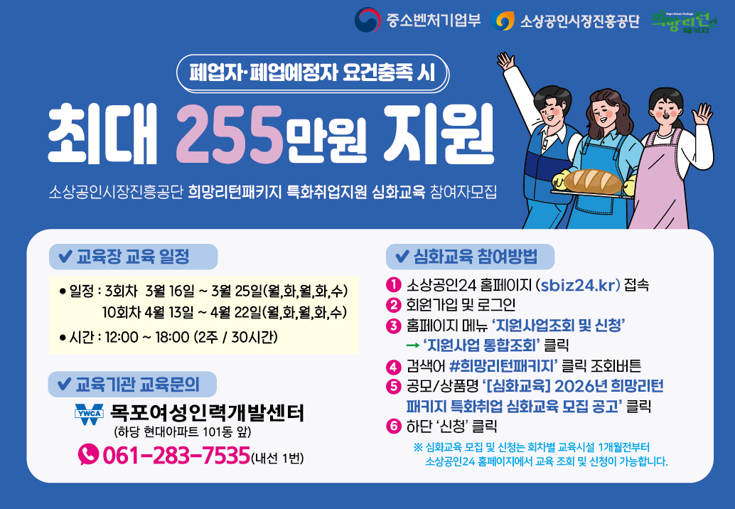 희망리턴패키지 신청 방법