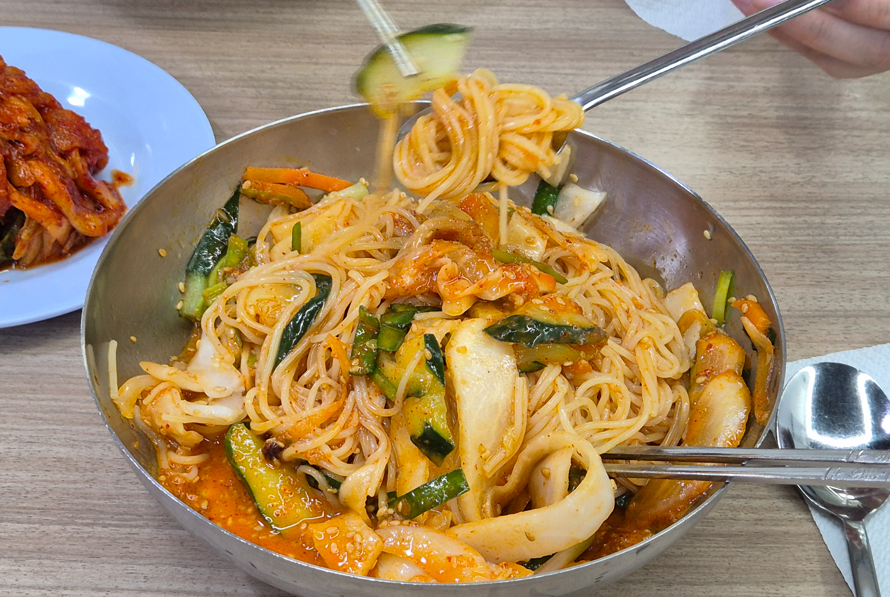 서울 냉콩국수 맛집, 여의도 진주집