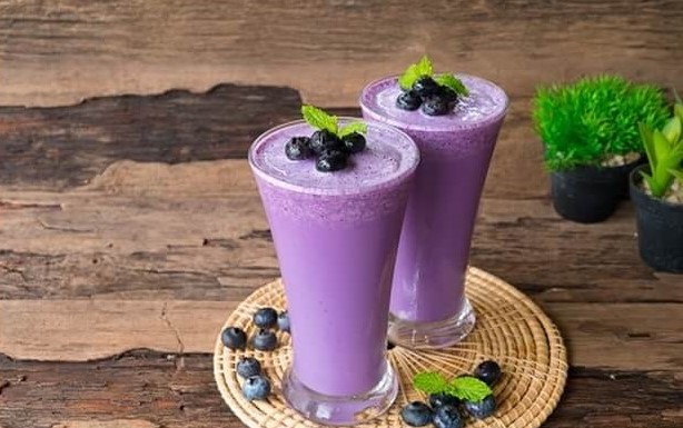 블루베리 스무디