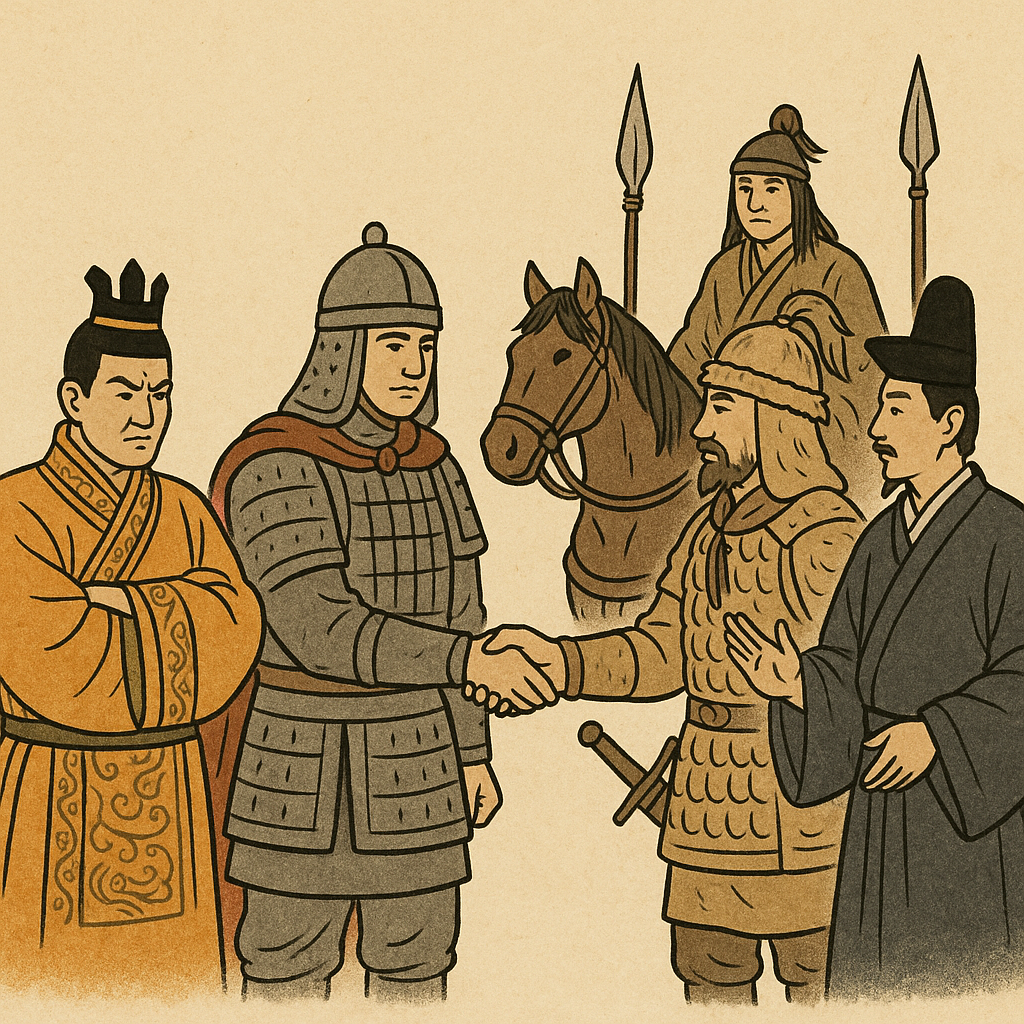 고구려의 외교 전략 관련 이미지