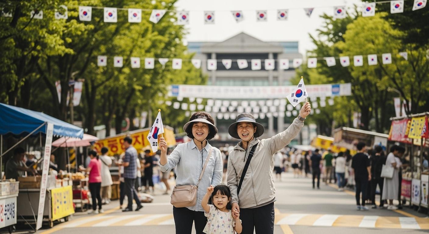 광복절 행사 용인