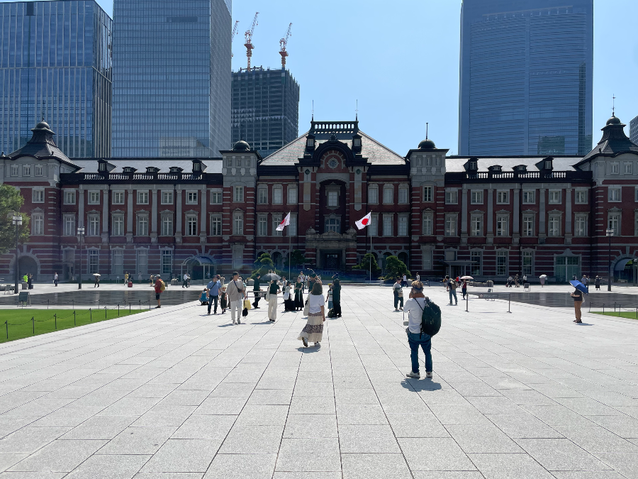 도쿄역 및 도쿄역 마루노우치 광장 여행