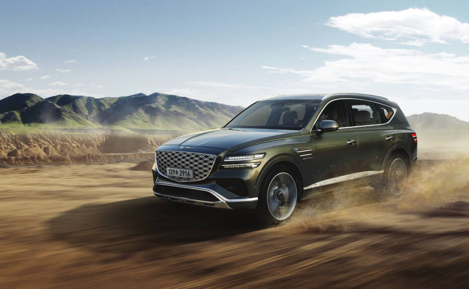 제네시스 GV80 페이스리프트 가격 출시일 실내 변경된 점