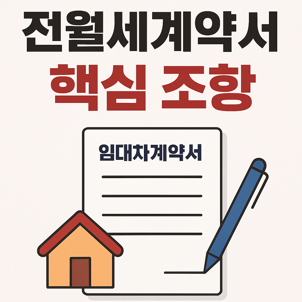 전월세계약서